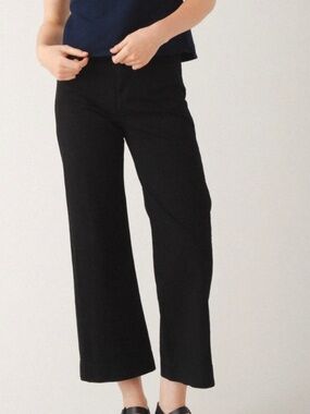 Prairie Underground, Wide Leg Knack Pant, Black Large